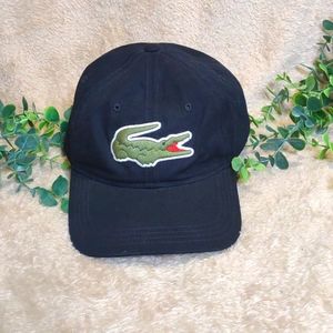 Black Lacoste ball cap